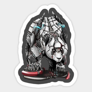 CYBER PANDA UNIQUE MERCH Sticker